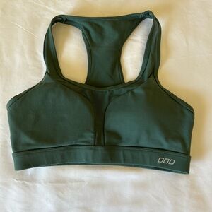 Lorna Jane Forest Green Seamless Sports Bra